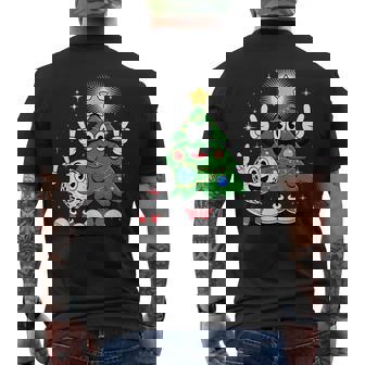 Navidad Árbol Golf X-Mas Golfista Camiseta Hombre Estampado Espalda - Regaloses