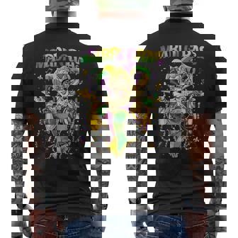 Nawlins Rétro Pour Le Carnaval De Mardi Gras De La Nouvelle-Orléans 2026 T-shirt imprimé au dos - Cadeauxyz