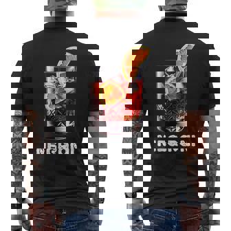 Negroni Official Member Favorite Cocktail Drink Party Men's T-shirt Back Print | Mazezy