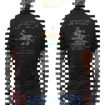 New California Republic Ncr Men's T-shirt Back Print | Mazezy