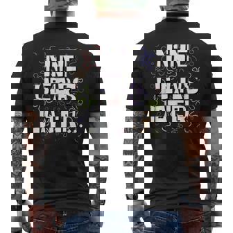 Nine Years Later Meme 9 Year Old 9Th Birthday Men's T-shirt Back Print | Mazezy