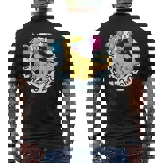 Niños Niños 2 Cumpleaños Dinosaurio T Rex Ya Tengo 2 Años Camiseta Hombre Estampado Espalda - Regaloses