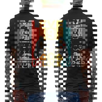 Niños 9 Cumpleaños Niño Niña 9 Años Gaming Controller Gamer Camiseta Hombre Estampado Espalda - Regaloses