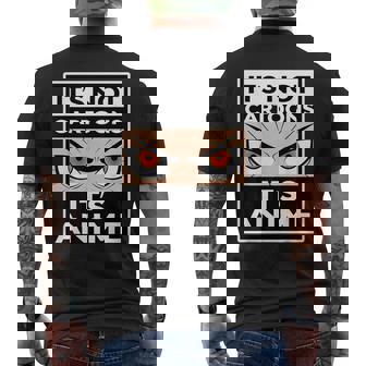 No Es Un Dibujo Animado Es Una De Anime De Otaku Camiseta Hombre Estampado Espalda - Regaloses