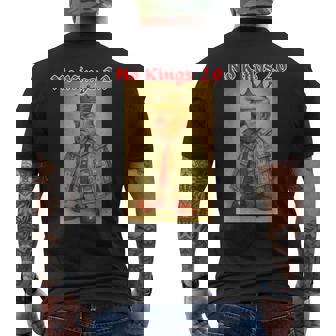No Kings 20 Men's T-shirt Back Print - Thegiftio