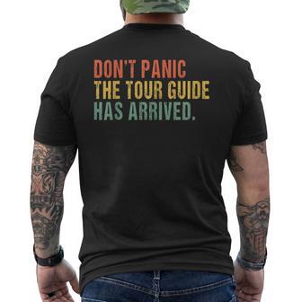 Noe Asuste El Guía Turístico Ha Llegado Tour Guide Camiseta Hombre Estampado Espalda - Regaloses