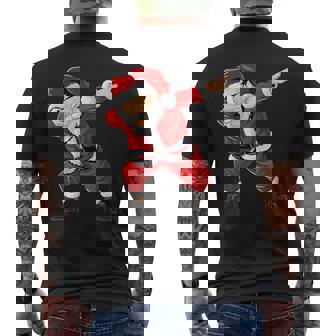 Noël Dabbing Père Noël Gars Noël Père Noël T-shirt imprimé au dos - Cadeauxyz