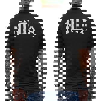 Nola New Orleans Vintage Men's T-shirt Back Print | Mazezy