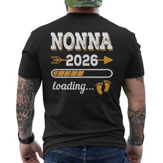 Nonna 2026 Loading Regalo Divertente Per La Nonni In Attesa T-shirt da uomo con stampa posteriore - Novitaregali
