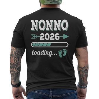 Nonno 2026 Loading Regalo Divertente Per Nonni In Attesa T-shirt da uomo con stampa posteriore - Novitaregali