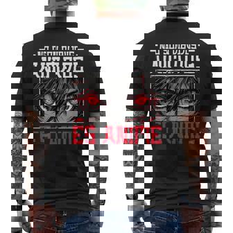 Noon Dibujos Animados Es Anime Otaku Kawaii Manga Fan Camiseta Hombre Estampado Espalda - Regaloses