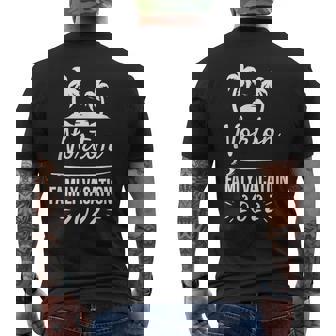 Norton ファミリーバケーション トロピカルグループトリップ ビーチ メンズTシャツ バックプリント - Kawaiitshirt