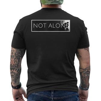 Not Alone Men's T-shirt Back Print - Thegiftio UK