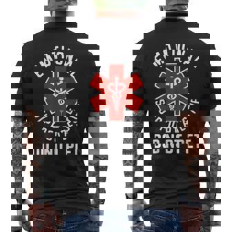 Do Not Pet Emotional Support Bestie Best Friend Matching Bff Men's T-shirt Back Print - Monsterry