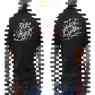 Novia Novio Parejas Nombre In Mangas Camiseta Hombre Estampado Espalda - Regaloses