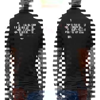 Number One Baseball Uncle Fathers Day Baseball Uncle Men's T-shirt Back Print - Thegiftio