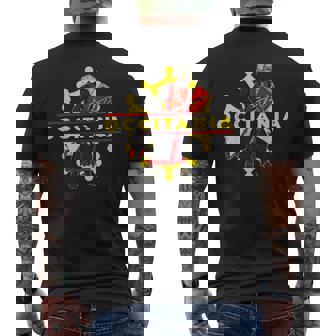 Occitania Francia Occitanie Occitano Patriótico Europeo Camiseta Hombre Estampado Espalda - Regaloses