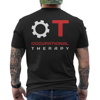 Occupational Therapy Professional Occupational Therapist Small Black Men's T-shirt Back Print - Thegiftio UK