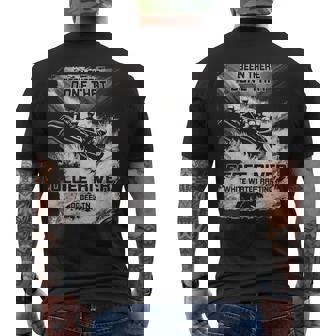 Ocoee River Water Rafting Rapids Tennessee Raft Men's Back Print T-Shirt | Mazezy