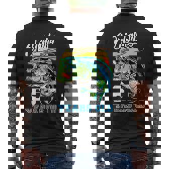 Ofishally 6 Years Old Fisherman 6Th Birthday Fishing Men's T-shirt Back Print - Thegiftio