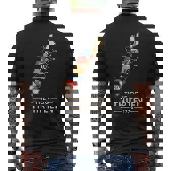 The Og Thirn 1776 Colonial States Map Patriotic Men's T-shirt Back Print | Seseable UK