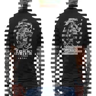 Oh-6 カイユース Oh-6 Cayuse ヘリコプター メンズTシャツ バックプリント - Kawaiitshirt