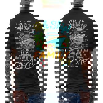Oh Ship It's A Family Trip 2026 Matching Family 2026 Cruise Men's T-shirt Back Print | Seseable CA