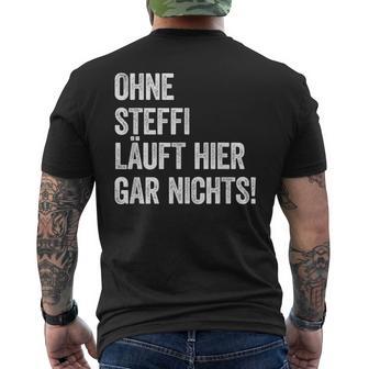Ohneteffi Läuft Hier Gar Nichts T-Shirt mit Rückendruck - Geschenkecke