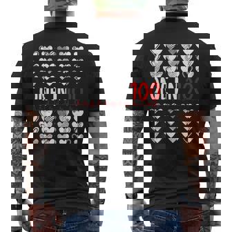 One In 100 Chd Awareness Congenital Heart Disease Awareness Men's T-shirt Back Print | Seseable FR