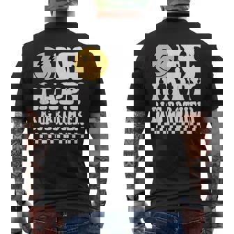 One Happy Dude Big Brother 1St Birthday Family Matching Men's T-shirt Back Print | Seseable CA