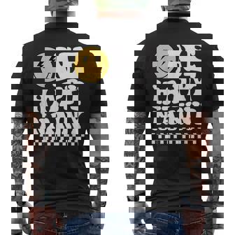 One Happy Dude Nanny 1St Birthday Family Matching Men's T-shirt Back Print - Thegiftio