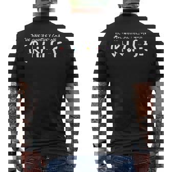 The One Where They Go On A Cruise Summer Vacation Beach Men's T-shirt Back Print - Seseable