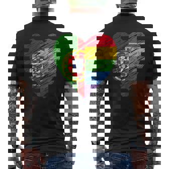 Orgullo Gay Lgbtq Portugal Camiseta Hombre Estampado Espalda - Regaloses