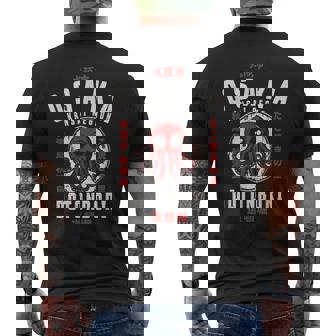 Osaka Japan Takoyaki Dotonbori Octopus Japanese Graphic Men's T-shirt Back Print - Monsterry