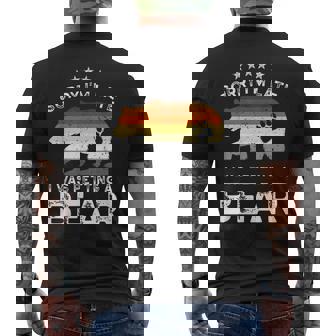 Oso Gay Orgullo Divertido Pata Retro Look Camiseta Hombre Estampado Espalda - Regaloses