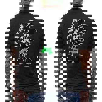 Oswald Rabbit Waving Hello Vintage Bunny Men's T-shirt Back Print | Seseable FR