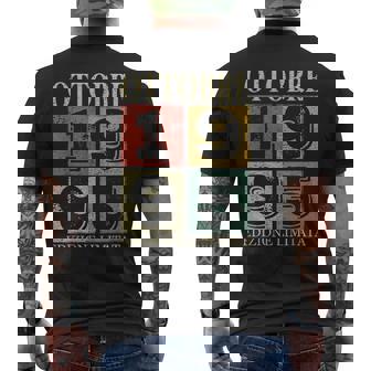 Ottobre 1995 Ottobre Anni 30 Compleanno Uomo 1995 T-shirt da uomo con stampa posteriore - Novitaregali