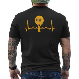 Padelista Divertido Jugador Padel Mi Medicina Padel Tennis Camiseta Hombre Estampado Espalda - Regaloses
