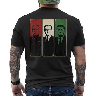 Pahlavi Kings Of Iran Pahlavi Men's T-shirt Back Print | Mazezy