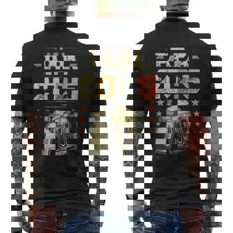 Papa 2025 Padre Primerizo Papá Joven Papá Primerizo Camiseta Hombre Estampado Espalda - Regaloses