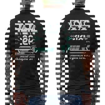 Papa 2026 Cadeau Amusant Futur Père Annoncer Grossesse 2026 T-shirt imprimé au dos - Cadeauxyz