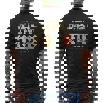 Papa 2026 Primaolta Di Un Padre Prima Festa Del T-shirt da uomo con stampa posteriore - Novitaregali