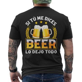 Para Bebedores De Cerveza Divertida Camiseta Hombre Estampado Espalda - Regaloses