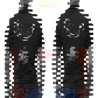 Parasailing Motive Fullstall Gift Idea For Paragliders Men's Back Print T-Shirt | Mazezy