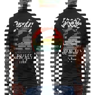 Parasailing Ornament Parasailing Supplies Parakiting Men's Back Print T-Shirt | Mazezy