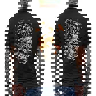 Pastore Australiano Gli Amanti Dei Cani Pastore Australiano T-shirt da uomo con stampa posteriore - Novitaregali