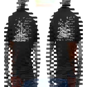 Of All The Paths You Take In Life Quote By John Muir Camper Men's T-shirt Back Print - Thegiftio