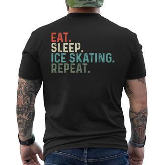 Patinage Artistique Amusant Eatleep Patinageur Glace T-shirt imprimé au dos - Cadeauxyz