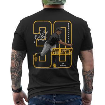 Paul Skenes Pittsburgh Baseball Players Mlbpsk3002 Men's T-shirt Back Print - Thegiftio UK