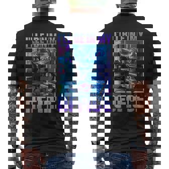 Pc Gamer I'll Be In My Office Gaming Men's T-shirt Back Print | Mazezy